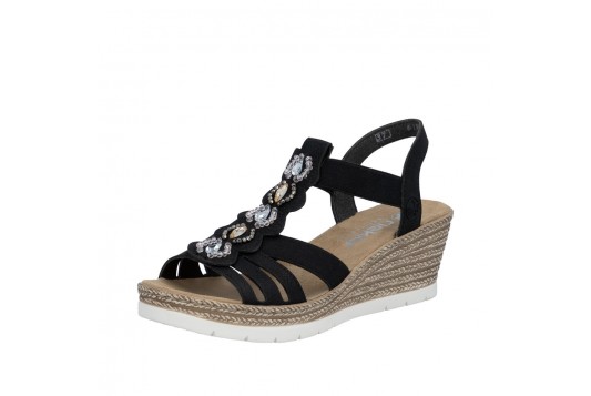 sandales et nu pieds Rieker 619b2-00