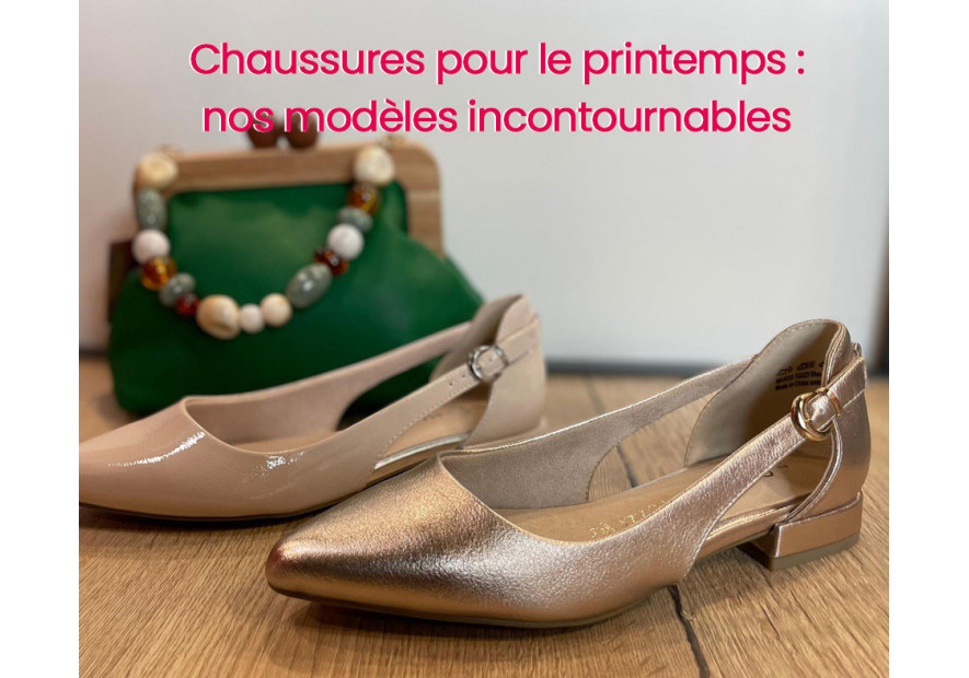 Chaussures pour le printemps : nos modèles incontournables